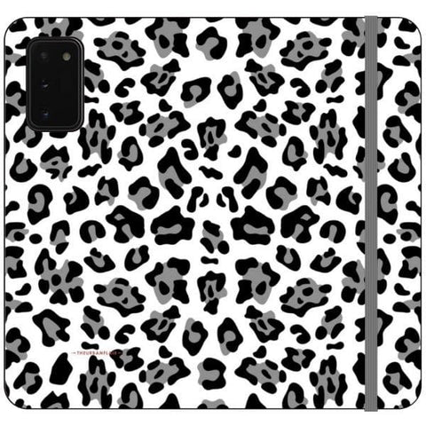 Note 20 Black and White Animal Print Wallet Phone Case - The Urban Flair