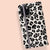 Black and White Animal Print Wallet Case For iPhone 13 12 Mini 11 Pro Max XR XS Max 7 8 Plus SE 2020 Cover With Card Slots Vegan Leather Feat
