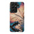 Black Fractal Tough Phone Case Galaxy S21 Ultra Satin [Semi-Matte] exclusively offered by The Urban Flair