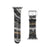 Black Geode Apple Watch Band 40mm iWatch Straps 42mm 45mm 44mm Marble iWatch Straps Band Faux Vegan Leather Series 5 Series 6 7 SE