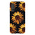 Galaxy A90 5G Satin (Semi-Matte) Black Sunflower Tough Phone Case - The Urban Flair