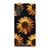 Galaxy Note 10 Gloss (High Sheen) Black Sunflower Tough Phone Case - The Urban Flair