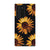 Galaxy Note 20 Ultra Satin (Semi-Matte) Black Sunflower Tough Phone Case - The Urban Flair