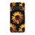 Galaxy S10 Satin (Semi-Matte) Black Sunflower Tough Phone Case - The Urban Flair