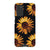 Galaxy S20 Gloss (High Sheen) Black Sunflower Tough Phone Case - The Urban Flair