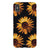 iPhone XS Max Satin (Semi-Matte) Black Sunflower Tough Phone Case - The Urban Flair
