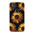 Pixel 4A 4G Gloss (High Sheen) Black Sunflower Tough Phone Case - The Urban Flair
