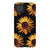 Pixel 4XL Satin (Semi-Matte) Black Sunflower Tough Phone Case - The Urban Flair