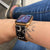 Shop The Black White Zodiac Apple Watch Band Exclusively at The Urban Flair - Trendy Faux/Vegan Leather iWatch Straps - Affordable Replacements Bands For Women