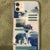 Blue Abstract Scraps Collage Clear Phone Case iPhone 12 Pro Max by The Urban Flair (Customer Feat)