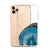 Blue Agate Geode Clear Phone Case iPhone 12 Pro Max by The Urban Flair (Feat)