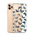 Blue Butterfly Clear Phone Case iPhone 12 Pro Max by The Urban Flair (Feat)
