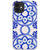 iPhone 12 Mini Blue Mosaic Tile Biodegradable Phone Case - The Urban Flair