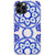 iPhone 12 Pro Blue Mosaic Tile Biodegradable Phone Case - The Urban Flair