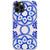 iPhone 13 Pro Blue Mosaic Tile Biodegradable Phone Case - The Urban Flair