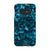 Galaxy S10e Satin (Semi-Matte) Blue Tortoise Shell Print Tough Phone Case - The Urban Flair