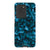 Galaxy S20 Ultra Satin (Semi-Matte) Blue Tortoise Shell Print Tough Phone Case - The Urban Flair