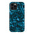 iPhone 12 Pro Max Satin (Semi-Matte) Blue Tortoise Shell Print Tough Phone Case - The Urban Flair