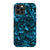 iPhone 12 Pro Satin (Semi-Matte) Blue Tortoise Shell Print Tough Phone Case - The Urban Flair