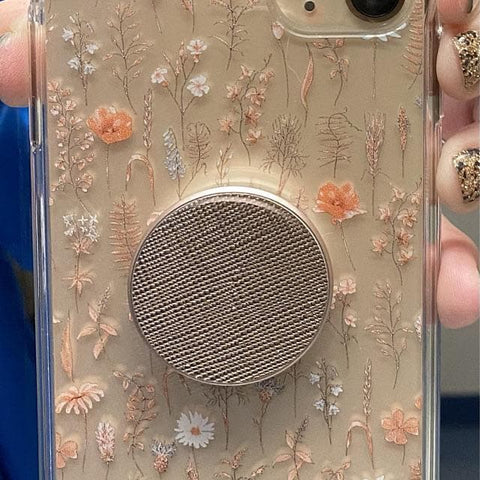 Boho Fall Wild Flower Clear Phone Case iPhone 12 Pro Max by The Urban Flair (Customer Feat)