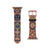 Shop The Boho Mosaic Tile Apple Watch Band Exclusively at The Urban Flair - Trendy Faux/Vegan Leather iWatch Straps - Affordable Replacements Bands For Women