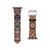 Shop The Boho Mosaic Tile Apple Watch Band Exclusively at The Urban Flair - Trendy Faux/Vegan Leather iWatch Straps - Affordable Replacements Bands For Women