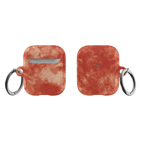 Shop The Boho Rust Tiedye Airpods Case Exclusively at The Urban Flair - Trendy Aesthetic Covers Available For Your Original Apple AirPods and AirPods Pro