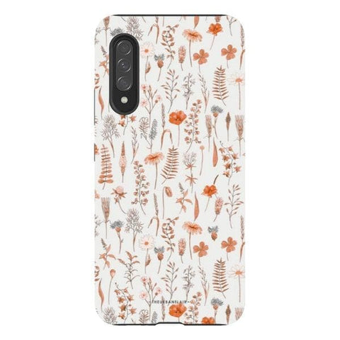 Galaxy A90 5G Gloss (High Sheen) Boho Wildflowers Tough Phone Case - The Urban Flair