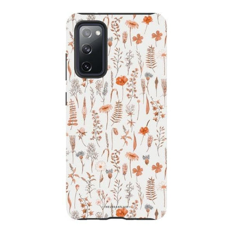 Galaxy S20 FE Gloss (High Sheen) Boho Wildflowers Tough Phone Case - The Urban Flair
