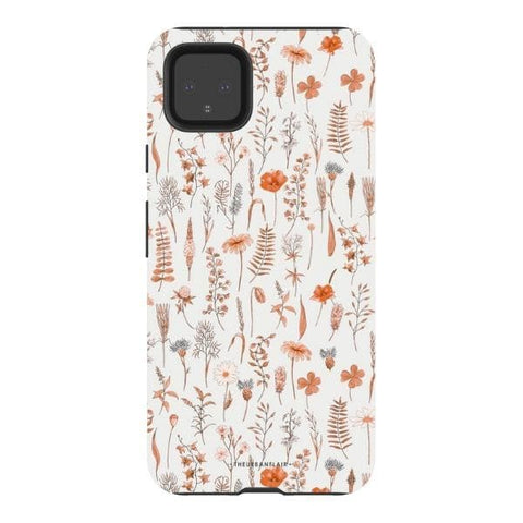 Pixel 4XL Gloss (High Sheen) Boho Wildflowers Tough Phone Case - The Urban Flair