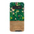 Botanical Wood Print Tough Phone Case Galaxy S10 Gloss [High Sheen] exclusively offered by The Urban Flair