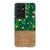 Botanical Wood Print Tough Phone Case Galaxy S21 Ultra Satin [Semi-Matte] exclusively offered by The Urban Flair