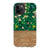 Botanical Wood Print Tough Phone Case iPhone 11 Pro Gloss [High Sheen] exclusively offered by The Urban Flair