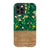 Botanical Wood Print Tough Phone Case iPhone 12 Pro Gloss [High Sheen] exclusively offered by The Urban Flair
