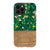 Botanical Wood Print Tough Phone Case iPhone 12 Pro Max Gloss [High Sheen] exclusively offered by The Urban Flair