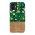 Botanical Wood Print Tough Phone Case iPhone 12 Satin [Semi-Matte] exclusively offered by The Urban Flair