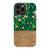 Botanical Wood Print Tough Phone Case iPhone 13 Pro Max Gloss [High Sheen] exclusively offered by The Urban Flair