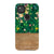 Botanical Wood Print Tough Phone Case Pixel 4A 4G Gloss [High Sheen] exclusively offered by The Urban Flair