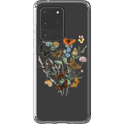 Botany Butterfly Clear Phone Case for your Galaxy S20 Ultra exclusively at The Urban Flair
