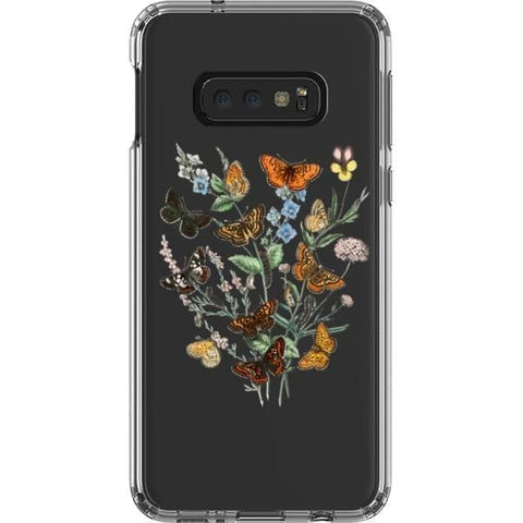 Galaxy S10e Botany Butterfly Clear Phone Case - The Urban Flair