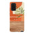 Galaxy Note 20 Satin (Semi-Matte) Burnt Boho Abstract Wood Print Tough Phone Case - The Urban Flair