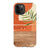 iPhone 11 Pro Satin (Semi-Matte) Burnt Boho Abstract Wood Print Tough Phone Case - The Urban Flair