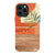 iPhone 13 Pro Max Gloss (High Sheen) Burnt Boho Abstract Wood Print Tough Phone Case - The Urban Flair