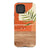 Burnt Boho Abstract Wood Print Tough Phone Case Pixel 4 Gloss [High Sheen] exclusively offered by The Urban Flair