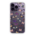 Butterfly/Moth Clear Phone Cases For New Deep Purple iPhone 14 Pro