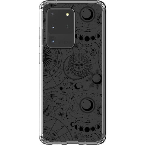 Celestial Zodiac Clear Phone Case for your Galaxy S20 Ultra exclusively at The Urban Flair
