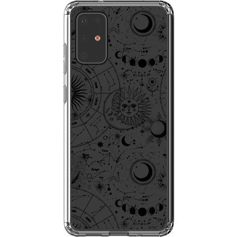 Celestial Zodiac Clear Phone Case for your Galaxy S20 Plus exclusively at The Urban Flair