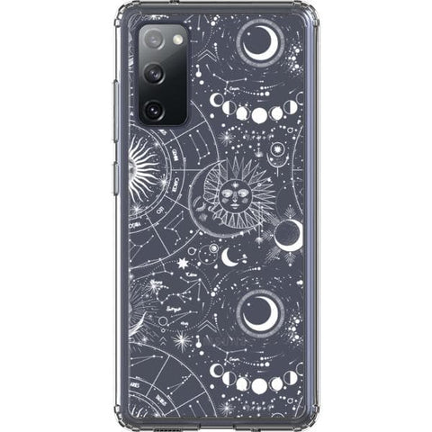 Celestial Zodiac Clear Phone Case for your Galaxy S20 FE exclusively at The Urban Flair