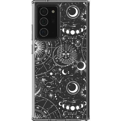 Celestial Zodiac Clear Phone Case for your Note 20 Ultra exclusively at The Urban Flair