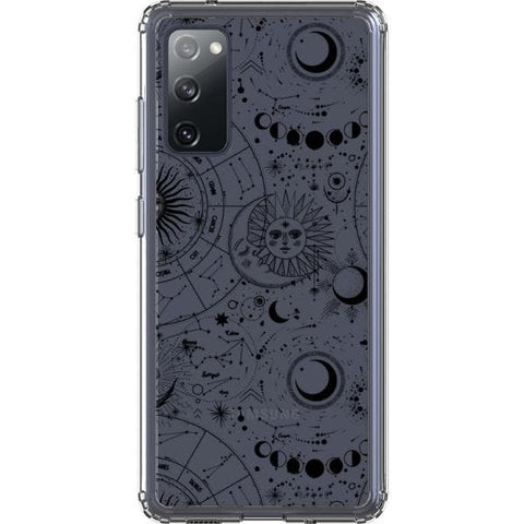 Celestial Zodiac Clear Phone Case for your Galaxy S20 FE exclusively at The Urban Flair